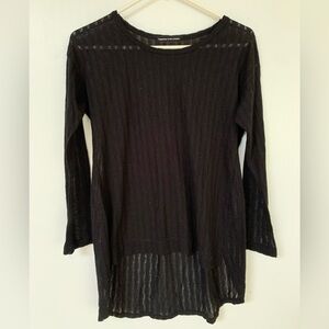 Happening in the Present Black Long Sleeve